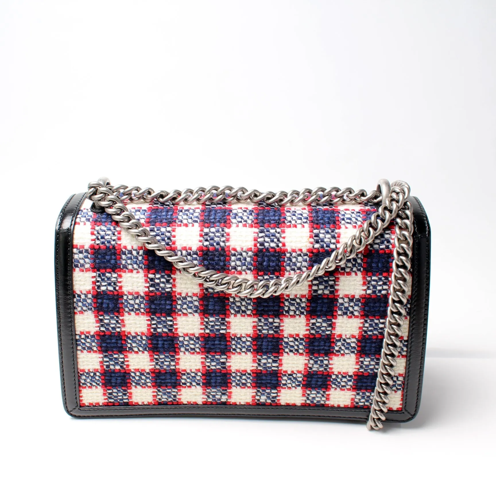 400249 Dionysus Tweed Shoulder Small