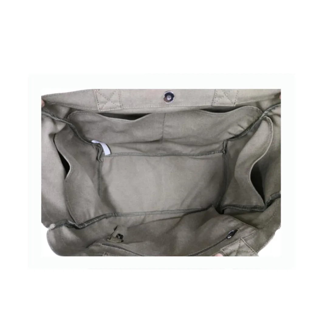 ARCH Pocket Tote Bag - Moss