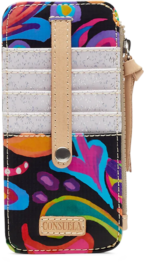 Card Organizer, Sophie Black Swirly