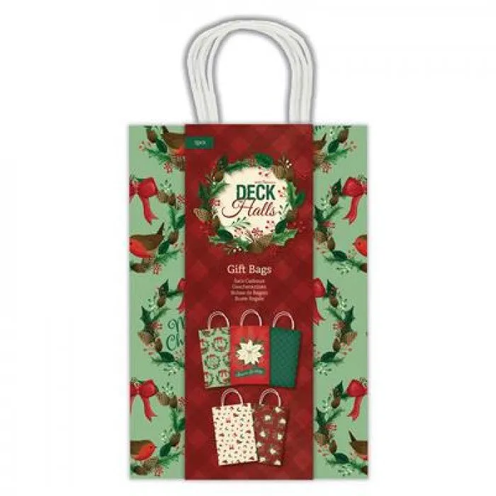 Christmas Gift Bags - 5pcs (PMA 174986)
