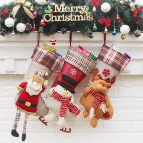 Christmas Sock Gift Bag Ornaments: Festive and Fun Holiday Decorations