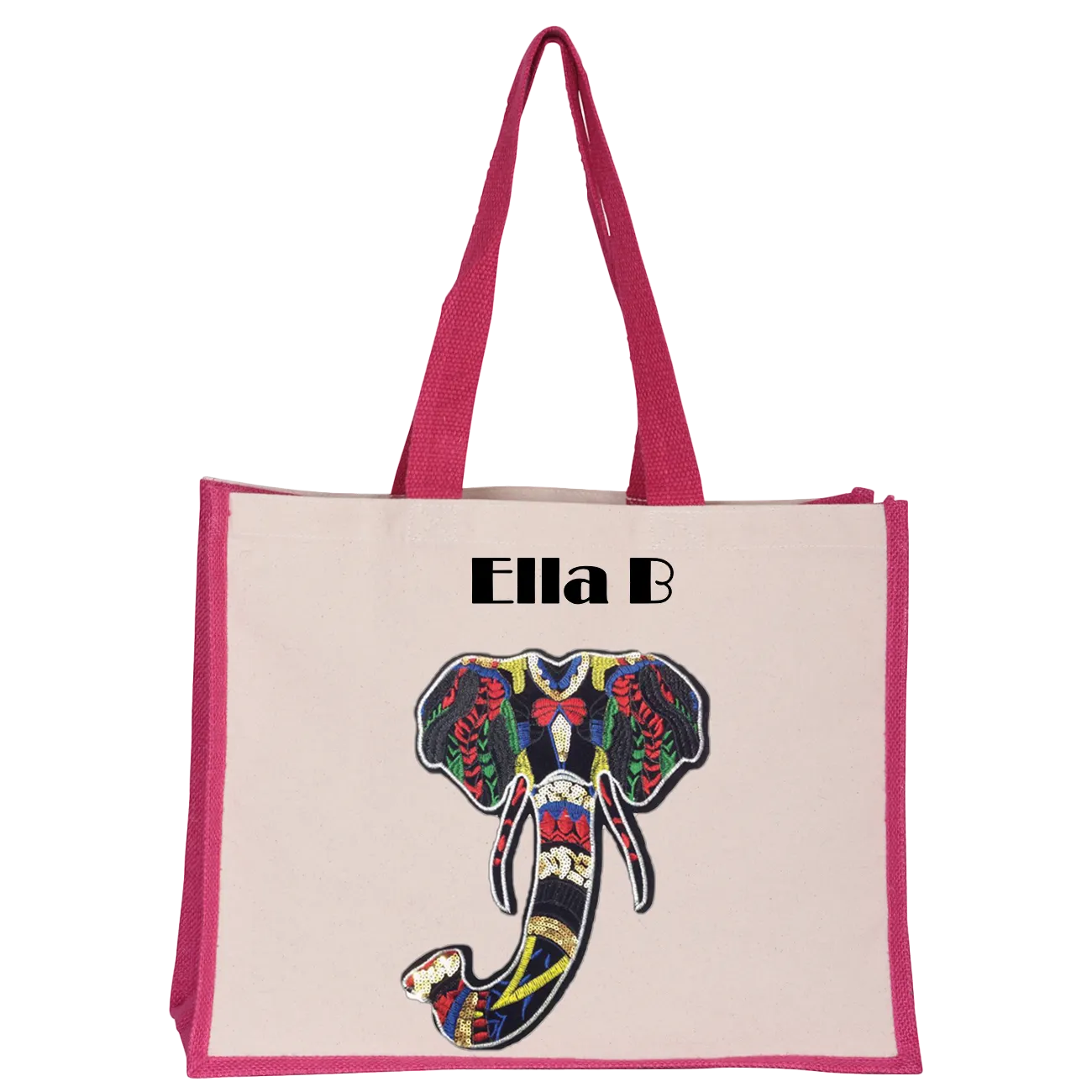 Elephant Midi Tote Bag