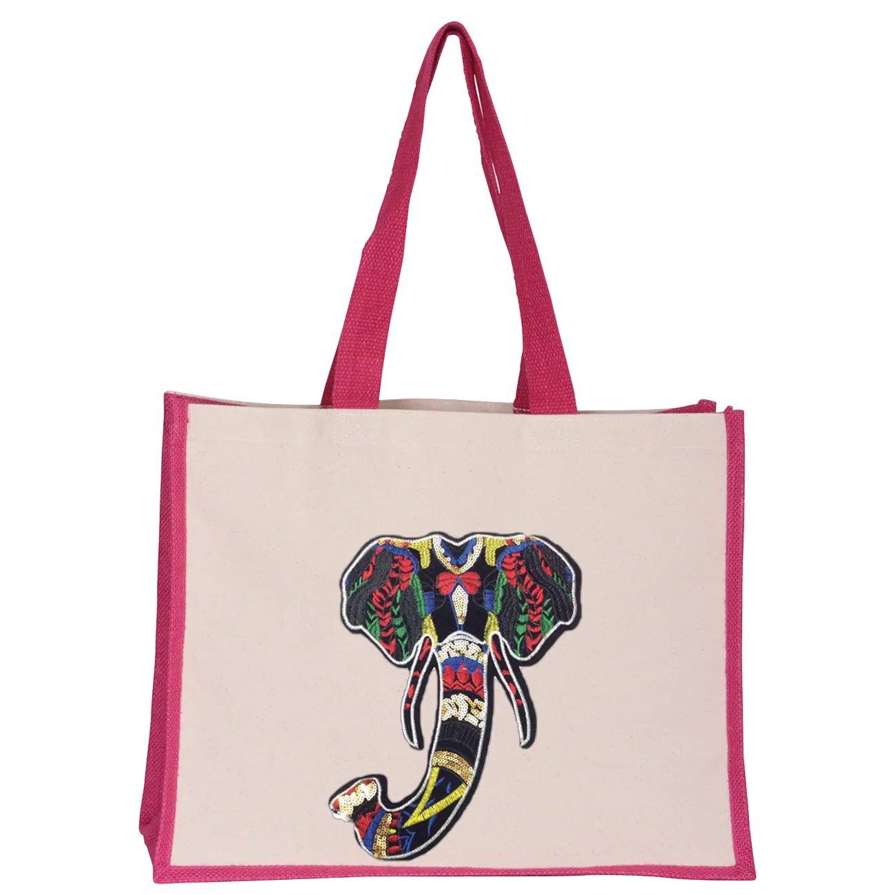 Elephant Midi Tote Bag