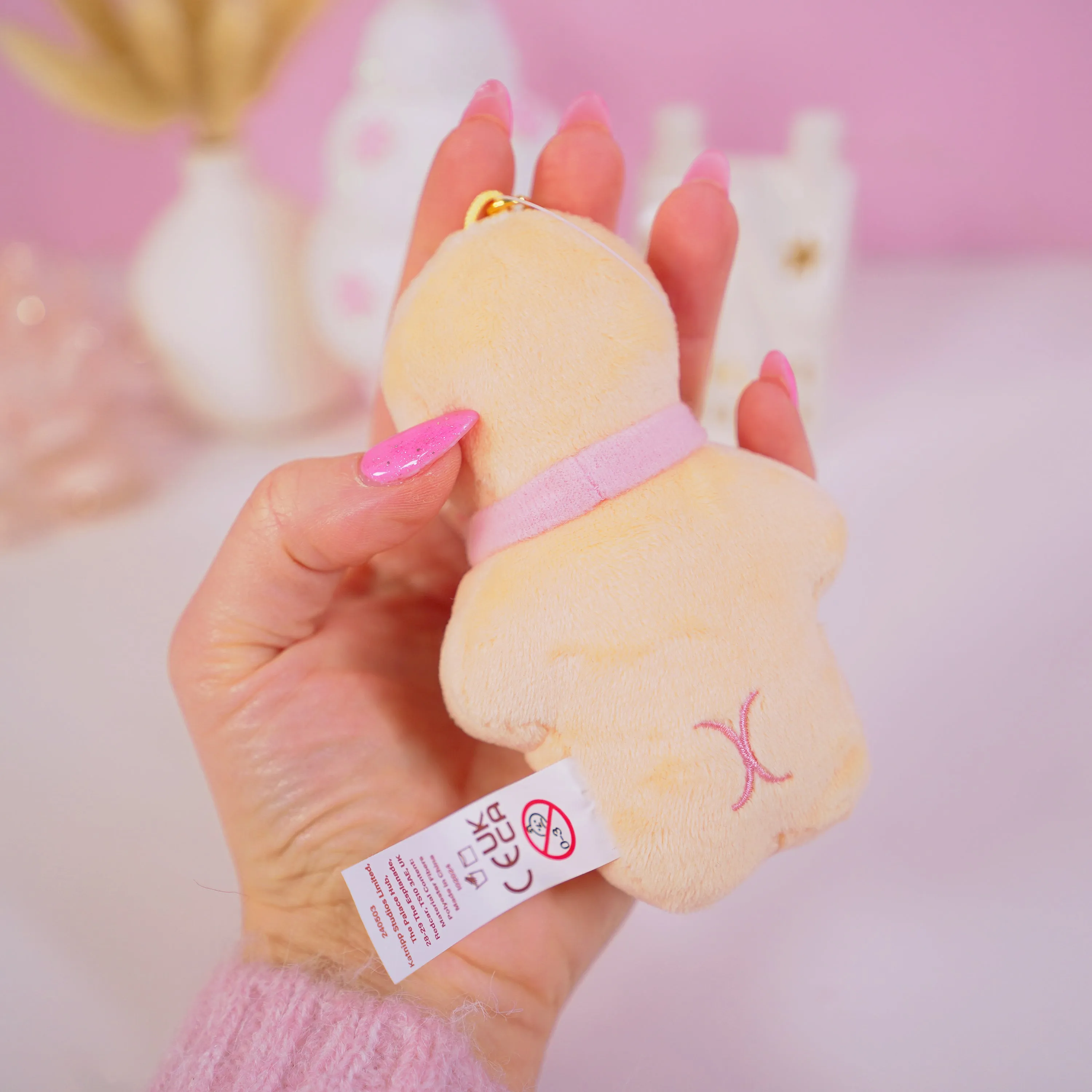 Gingie & Spice Gingerbread Kawaii Keychain Plushie Bundle | Cute Mini Soft Toy Charms | Adorable Gingerbread Accessories for Bags, Keys & Gifts