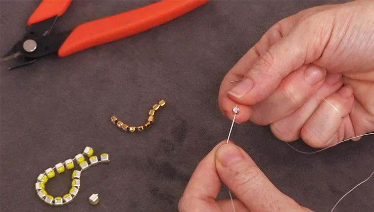 How to Cut Rhinestone Cup Chain to Make Beadable Rhinestone Settings