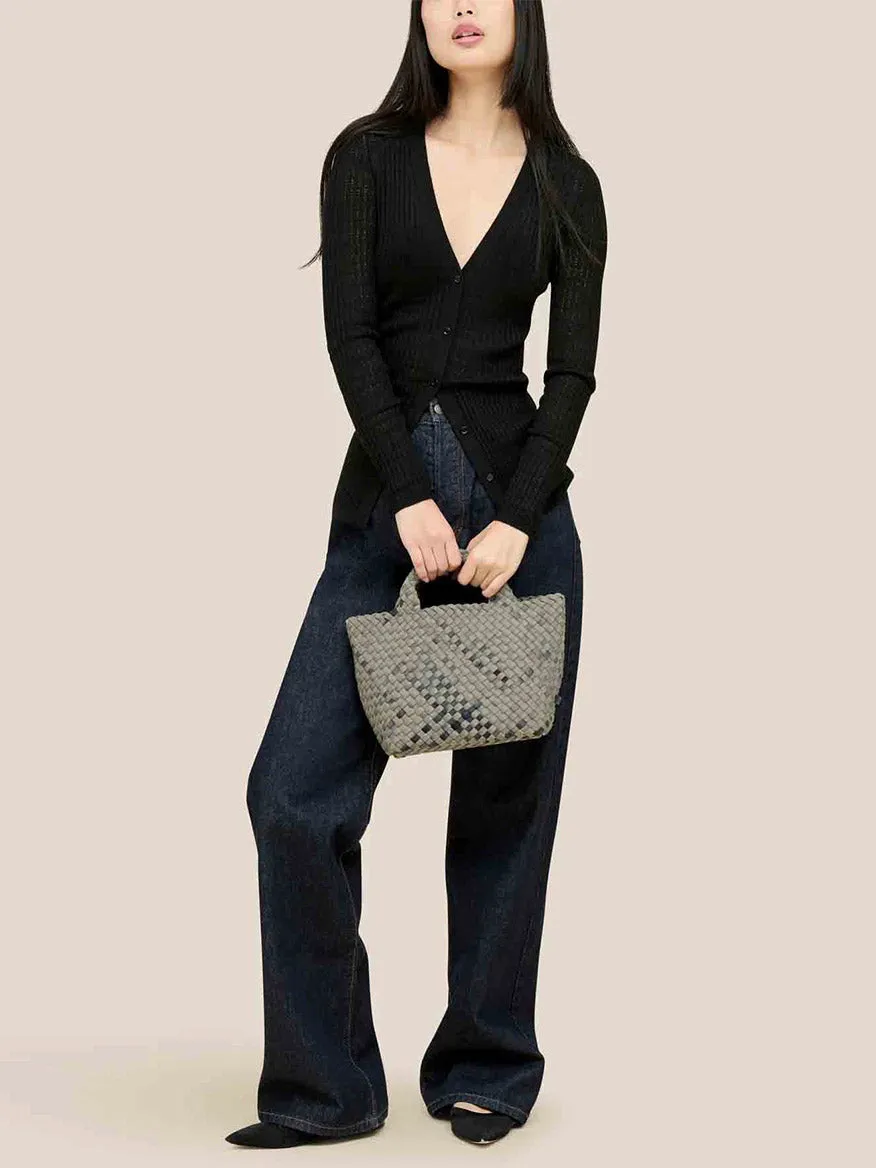Naghedi St. Barths Small Tote in Watercolor Neptune