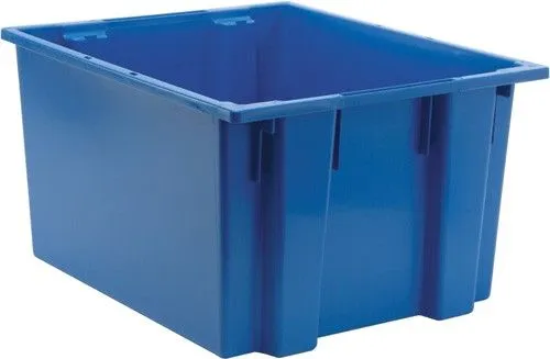 Quantum SNT230 Stack & Nest Totes, 19.5" x 23.5" x 13"