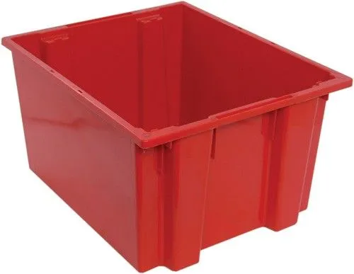 Quantum SNT230 Stack & Nest Totes, 19.5" x 23.5" x 13"