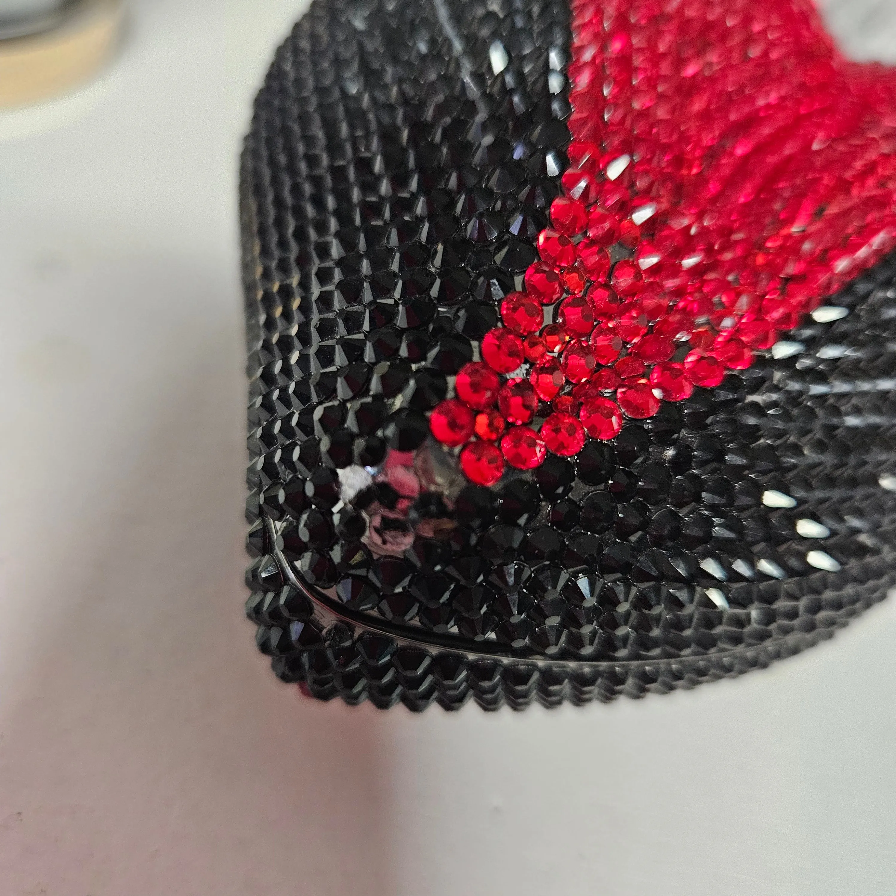 Red/Black Rhinestone Clutches