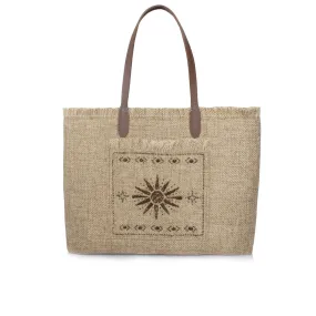 SUNRISE ON BEIGE TRAVEL BAG