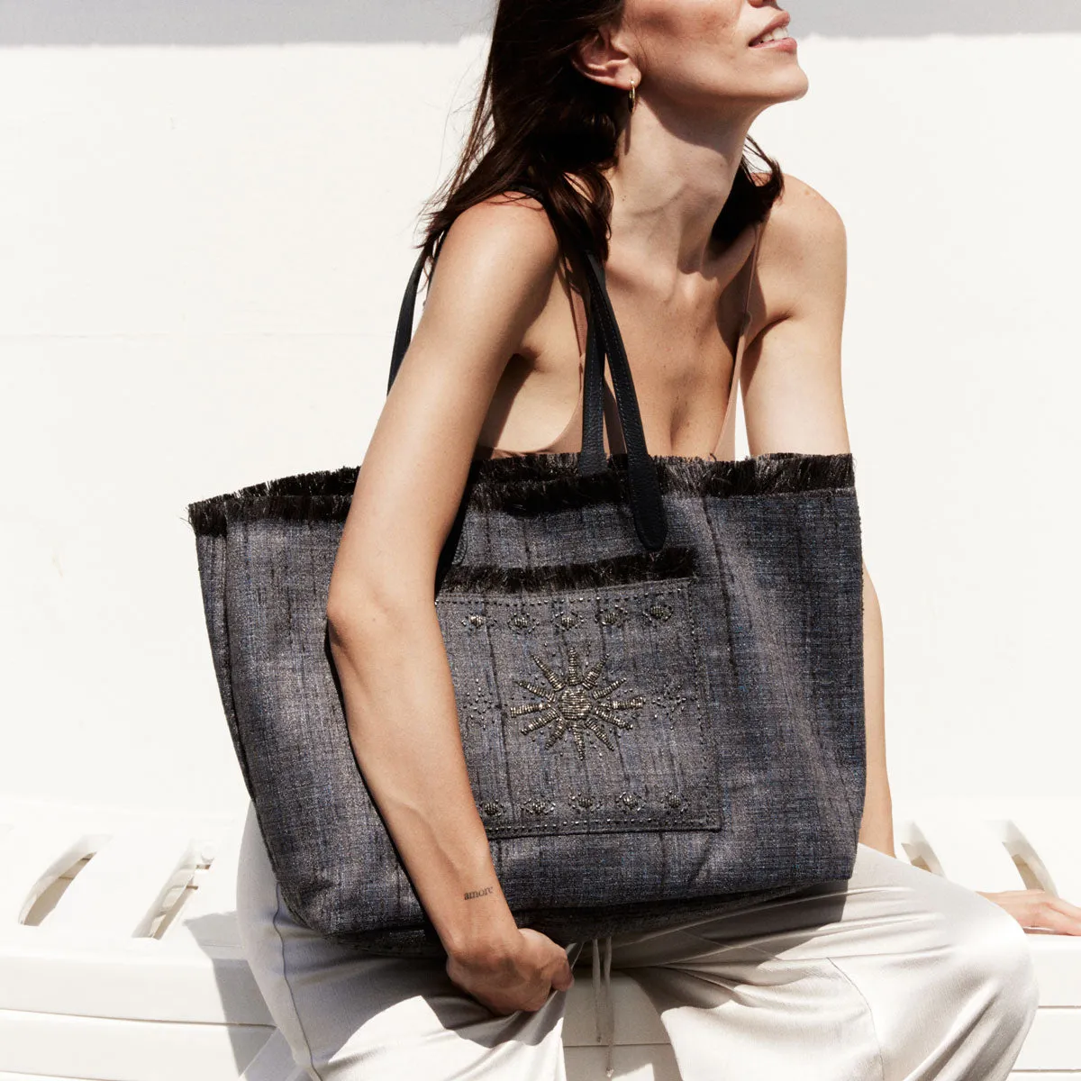 SUNRISE ON BLUE TRAVEL BAG