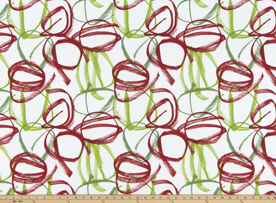 Vibrato Pine White Fabric By Premier Prints